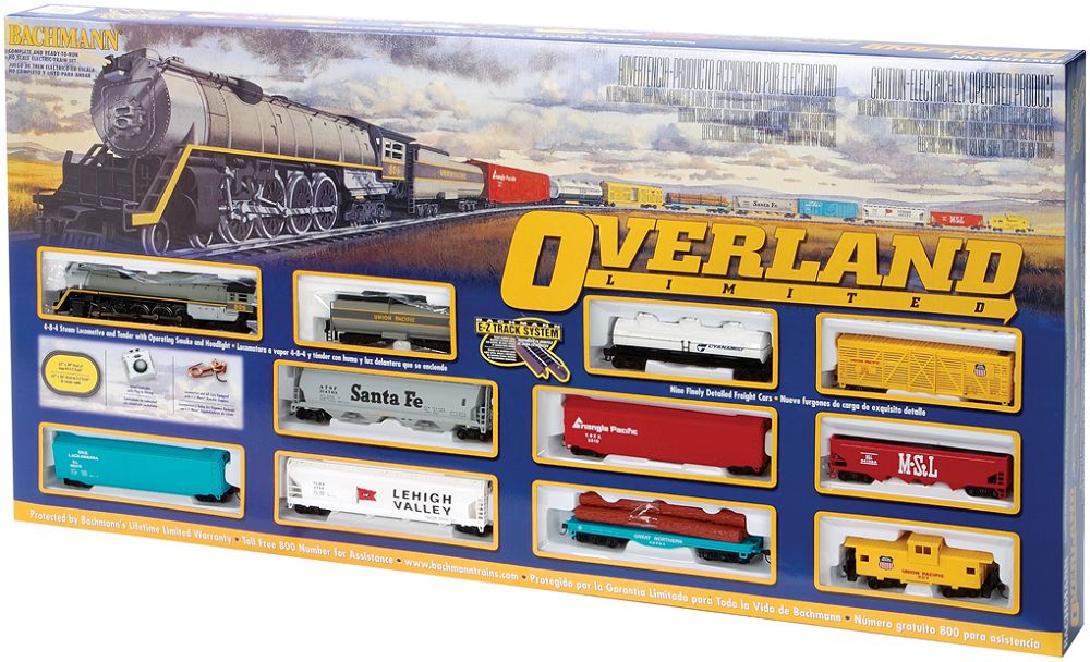 00614 UNION PACIFIC "OVERLAND LIMITED" TRAIN SET-HO