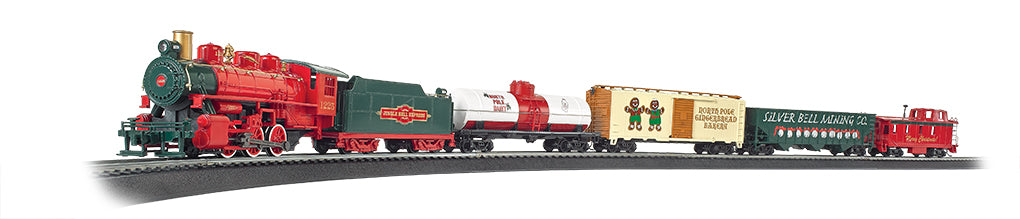 00724 JINGLE BELL EXPRESS FREIGHT TRAIN SET-HO