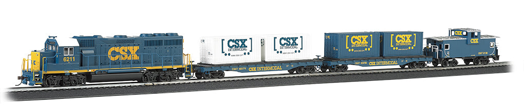 00734 CSX COASTLINER FREIGHT TRAIN SET-HO