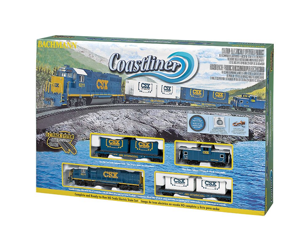 00734 CSX COASTLINER FREIGHT TRAIN SET-HO