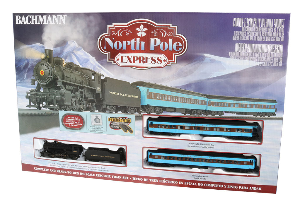 00751 NORTH POLE EXPRESS PASSENGER TRAIN SET-HO