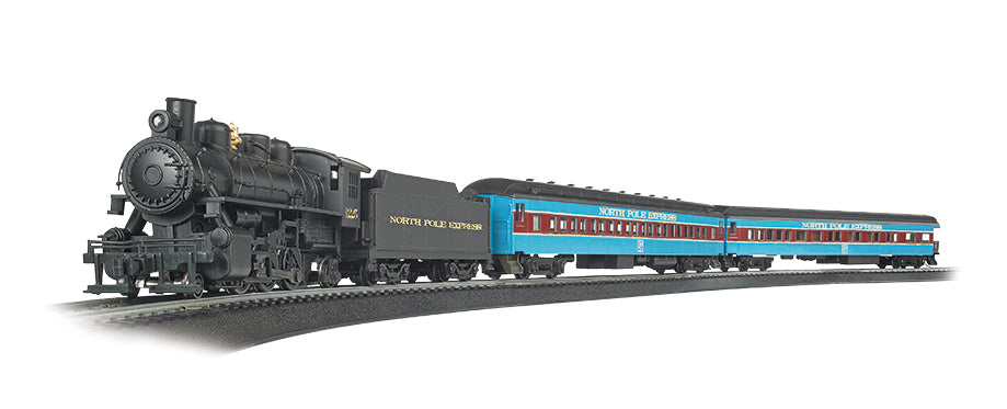 00751 NORTH POLE EXPRESS PASSENGER TRAIN SET-HO