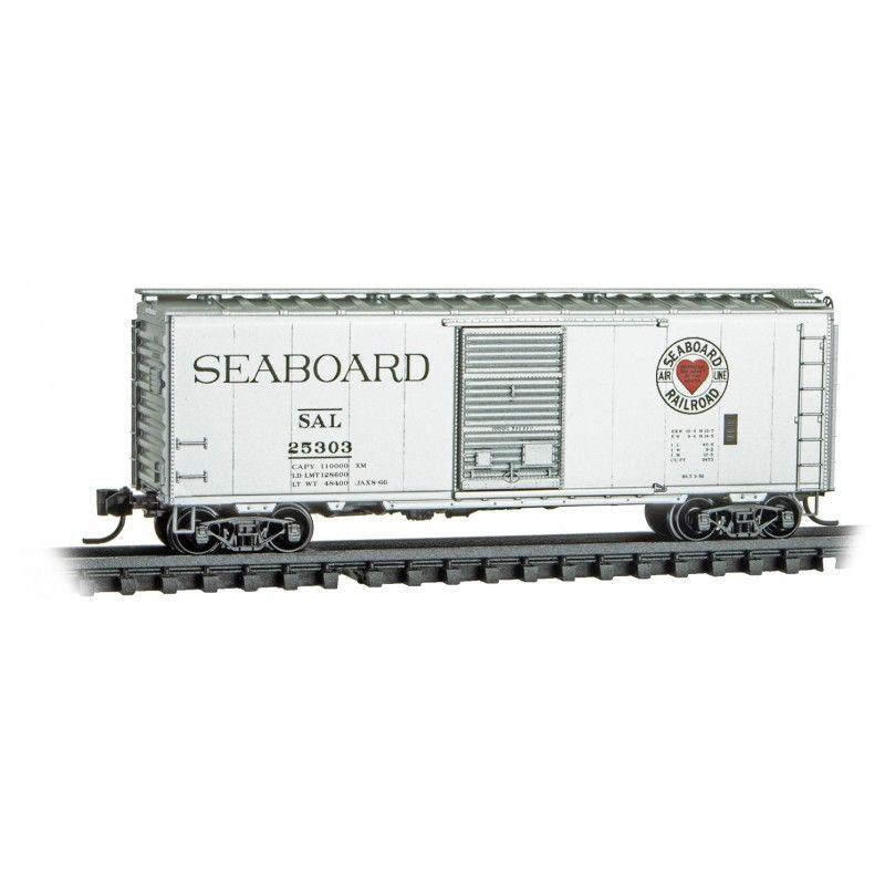 02000387 SEABOARD 40' BOXCAR-N