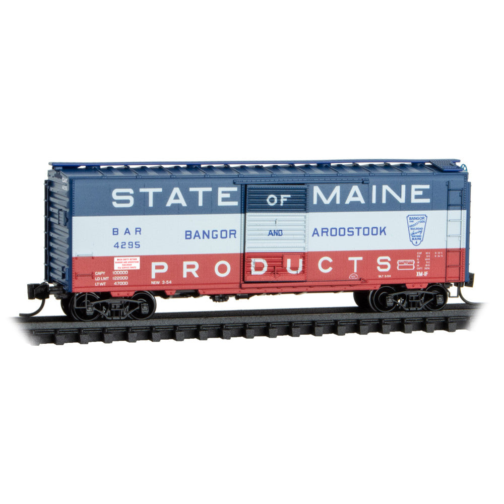 02000497 BANGOR & AROOSTOOK BOXCAR #4295-N