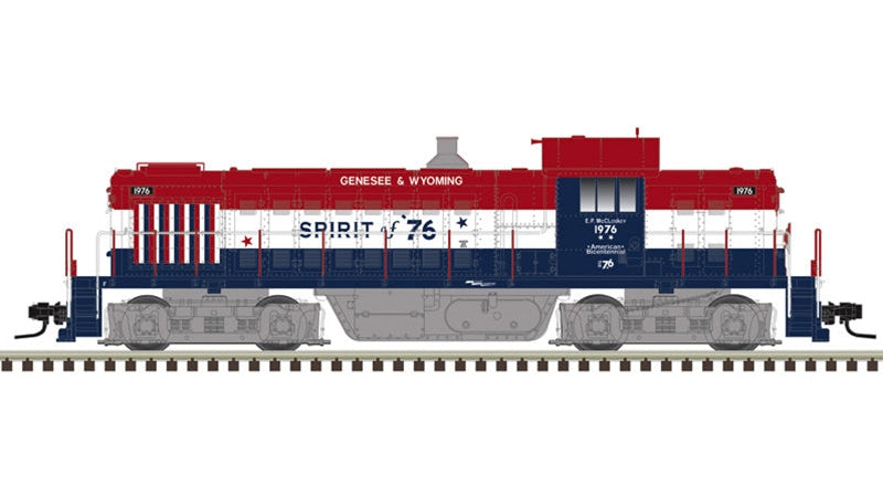 40006419 GENESEE & WYOMING BICENTENNIAL ALCO RS1 #1976-N