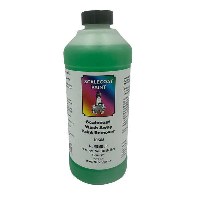 10568 SCALECOAT WASH AWAY PAINT REMOVER-16oz.