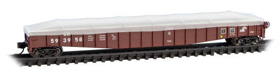 10700140 CONRAIL 65' 70-TON MILL GONDOLA W/ COVERED LOAD-N