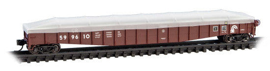 10700141 CONRAIL 65' 70-TON MILL GONDOLA W/ COVERED LOAD-N