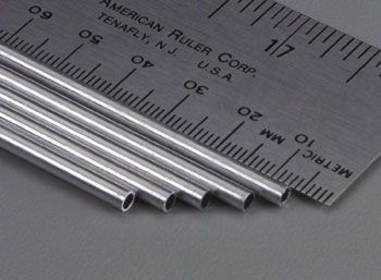 1114 ALUMINUM TUBE 9/32"-9/32" X 36"