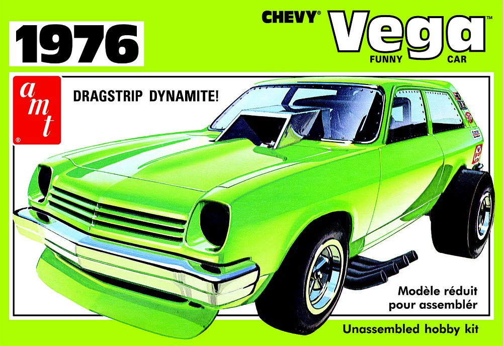 1156 '76 CHEVY VEGA FUNNY CAR-1:25 SCALE