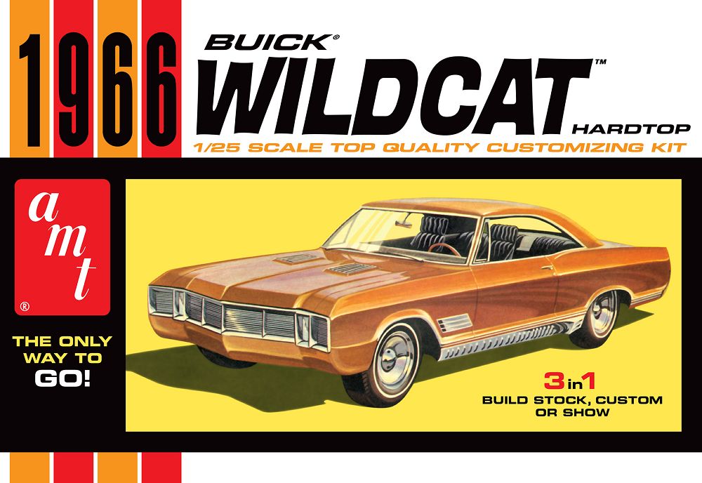 1175 '66 BUICK WILDCAT HARDTOP-1:25 SCALE