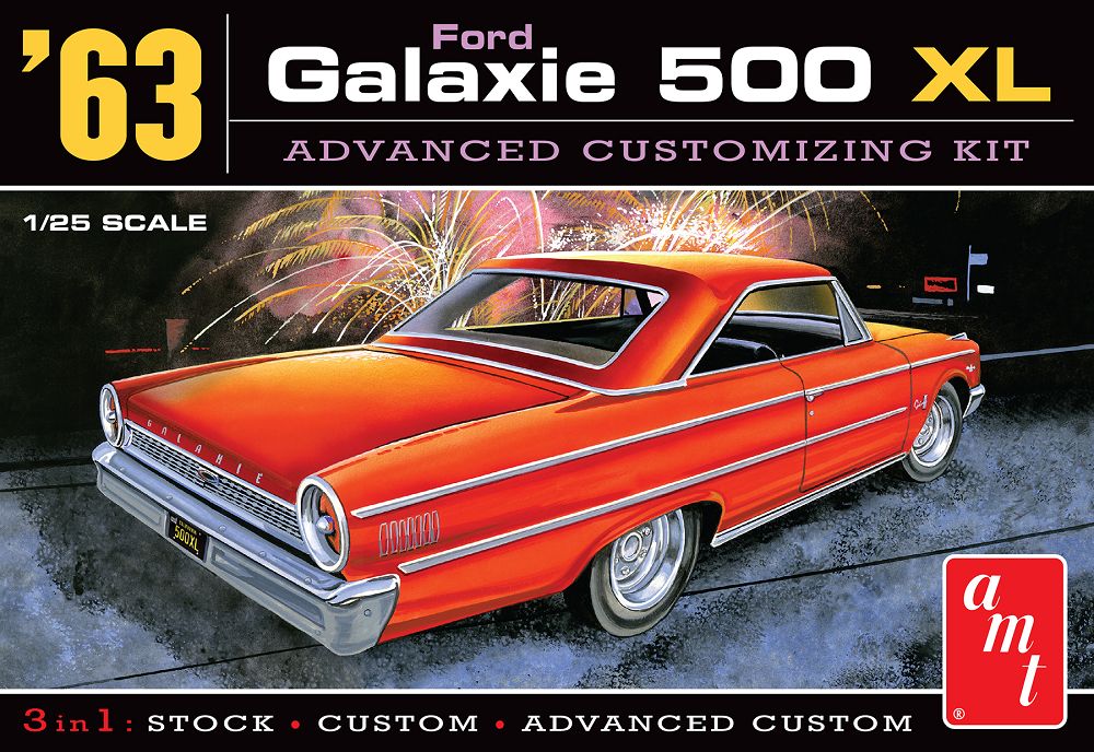 1186 '63 FORD GALAXY 500 XL-1:25 SCALE