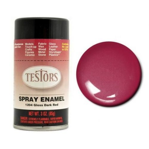 1204 GLOSS DARK RED-3 oz. Spray