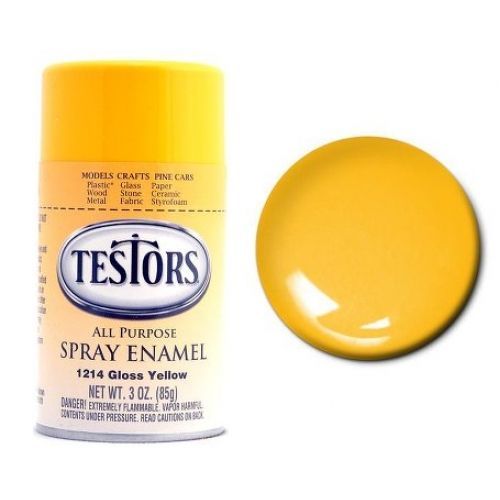 1214 GLOSS YELLOW-3 oz. Spray