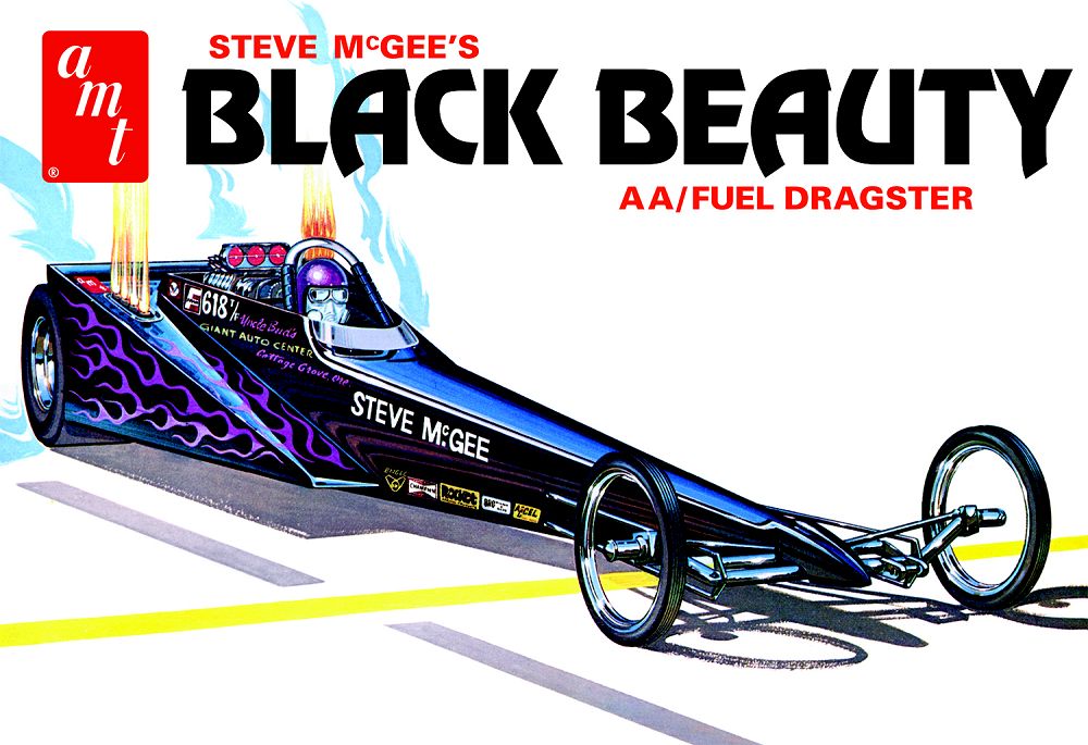 1214 STEVE MCGEE'S BLACK BEAUTY-1:25 SCALE