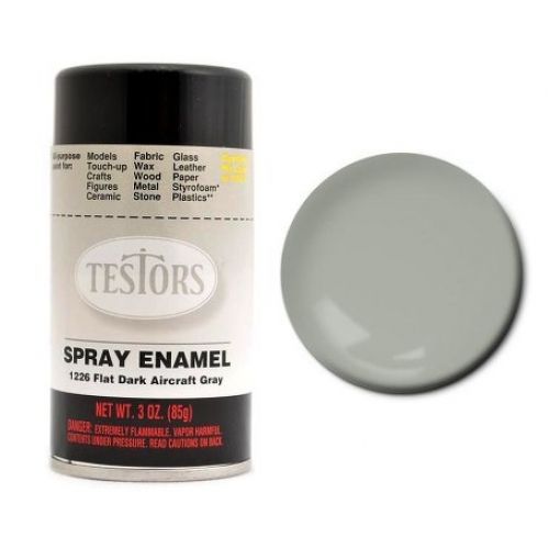 1226 FLAT DARK AIRCRAFT GRAY-3 oz. Spray