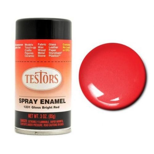 1231 GLOSS BRIGHT RED-3 oz. Spray