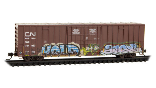12344160 CANADIAN NATIONAL 60' RIB SIDE HIGH-CUBE BOXCAR-N