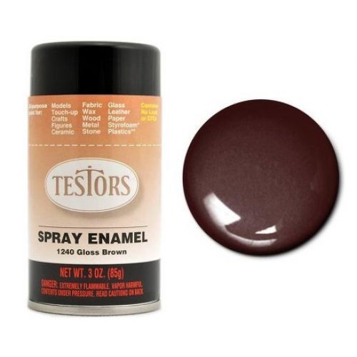 1240 GLOSS BROWN-3 oz. Spray