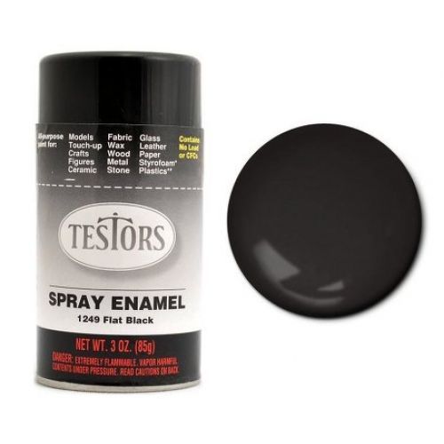 1249 FLAT BLACK-3 oz. Spray