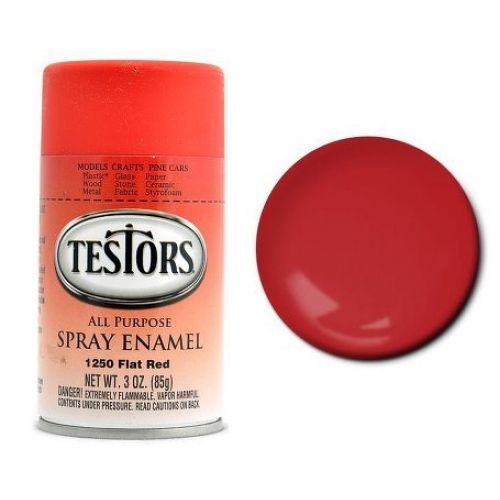 1250 FLAT RED-3 oz. Spray