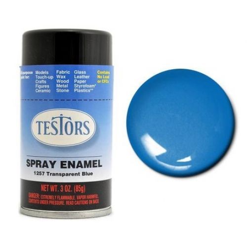 1257 TRANSPARENT BLUE-3 oz. Spray