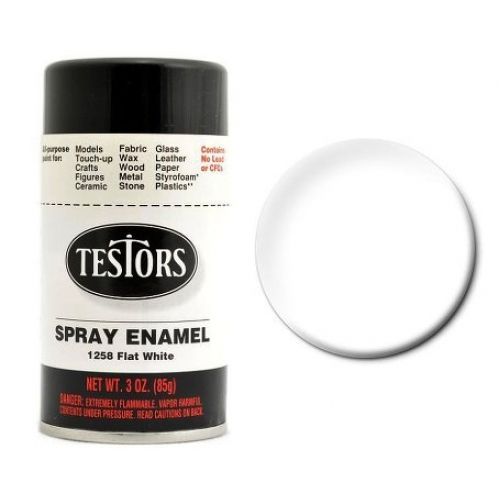 1258 FLAT WHITE-3 oz. Spray