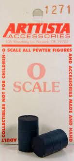 1271 TWO 55 GALLON DRUMS-O