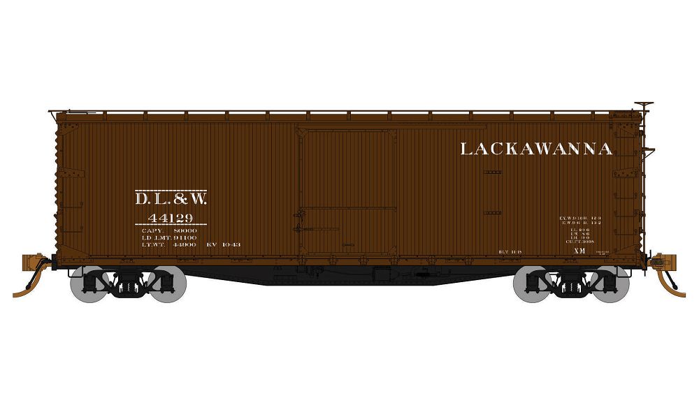 130104 DL&W USRA D-S BOXCAR SET-HO