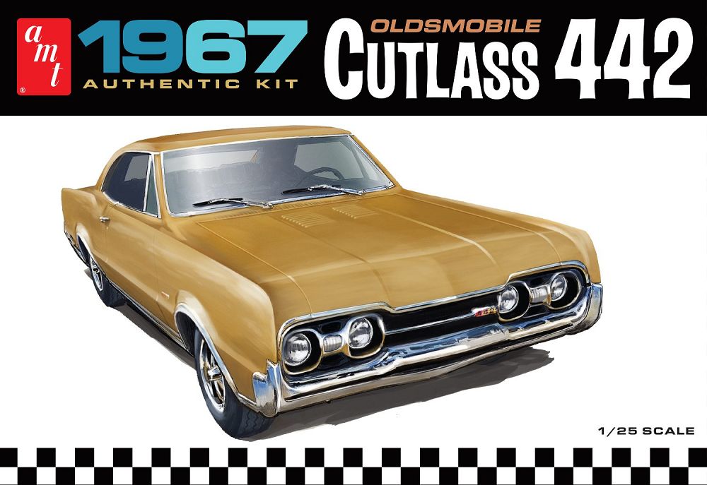 1365 '67 OLDSMOBILE 442 CUTLASS-1:25 SCALE