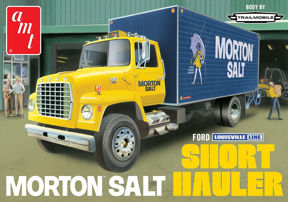 1424 MORTON SALT FORD TRUCK-1:25 SCALE