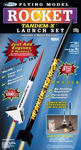 1469 TANDEM X ROCKET LAUNCH