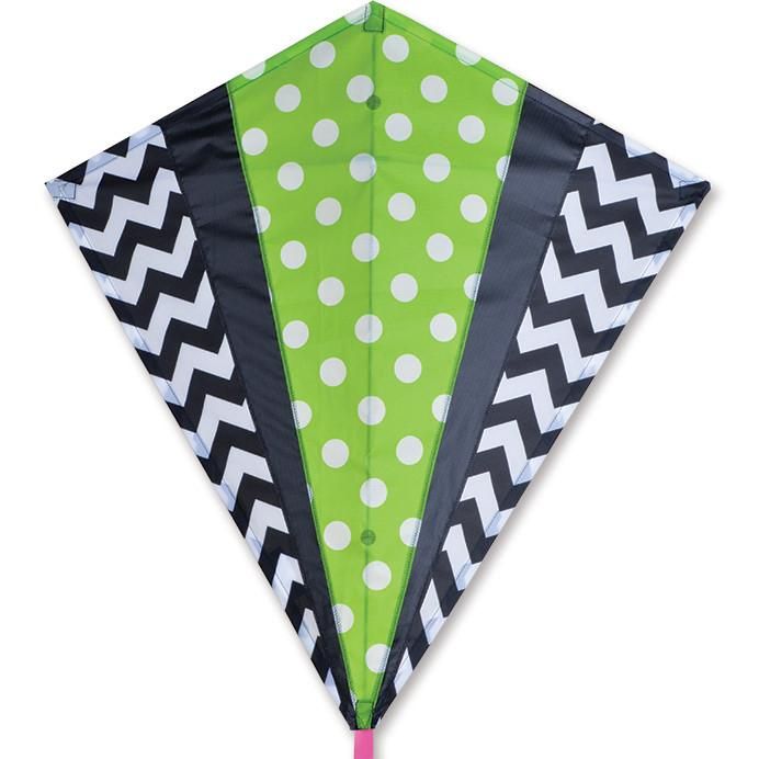 15262 GREEN MOD DIAMOND KITE