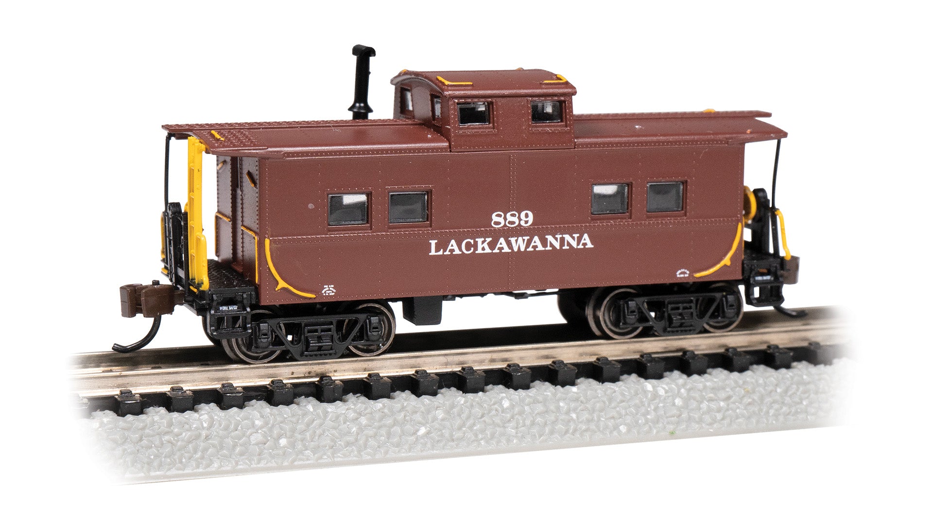 16868 LACKAWANNA NORTHEAST STEEL CABOOSE #889-N