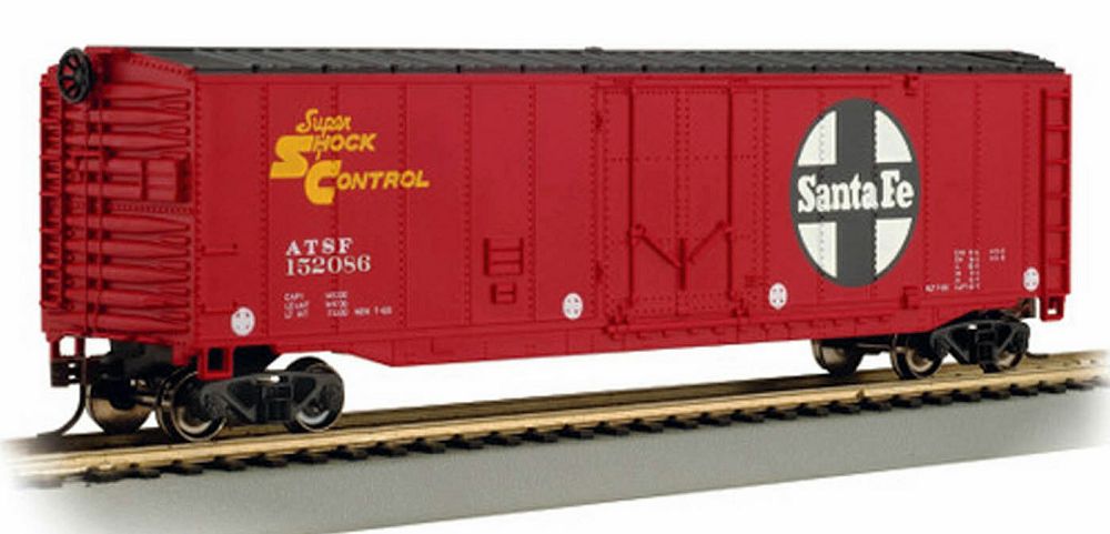 18016 SANTA FE PLUG DOOR BOXCAR-HO