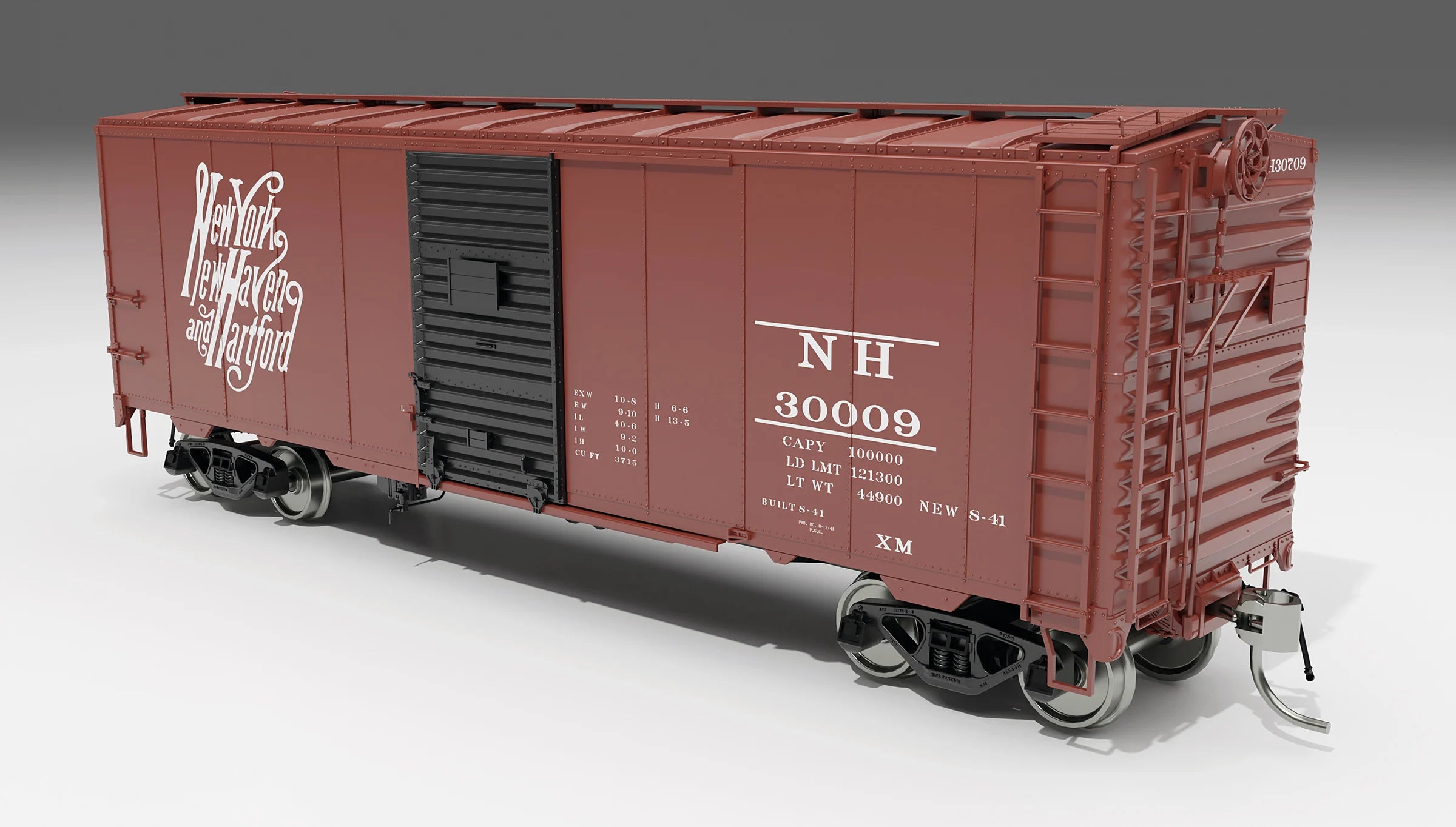 181005 NEW HAVEN AAR 40' BOXCAR-HO