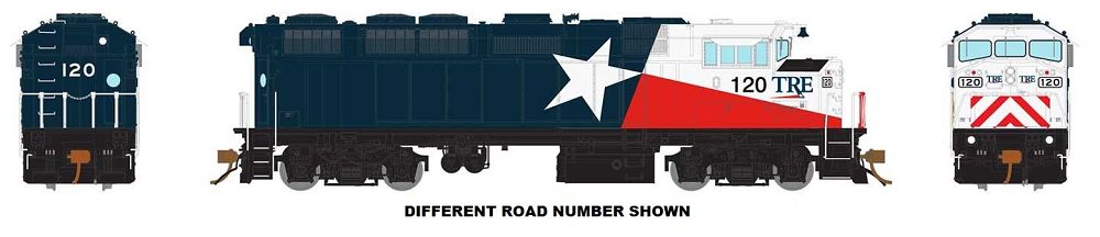 19527 TRINITY RAIL EXPRESS #122-HO