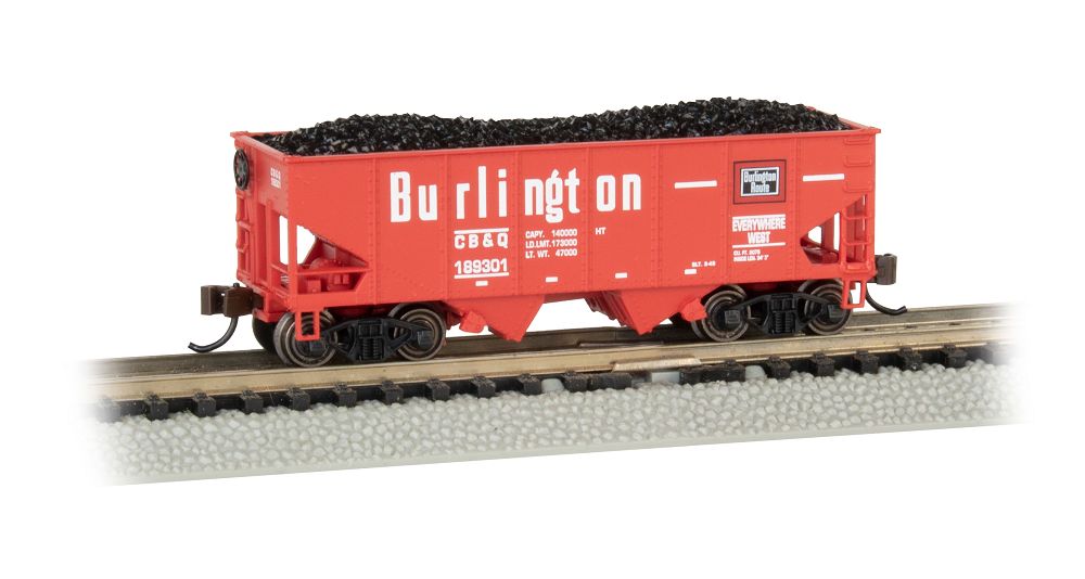 19559 BURLINGTON 55-TON HOPPER-N