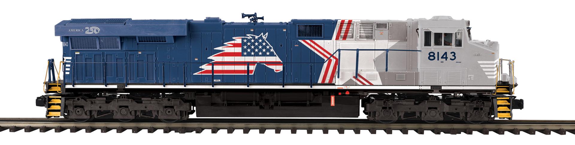 20-22204-1 NORFOLK SOUTHERN "THE PATRIOT" ES44AC #8143-O