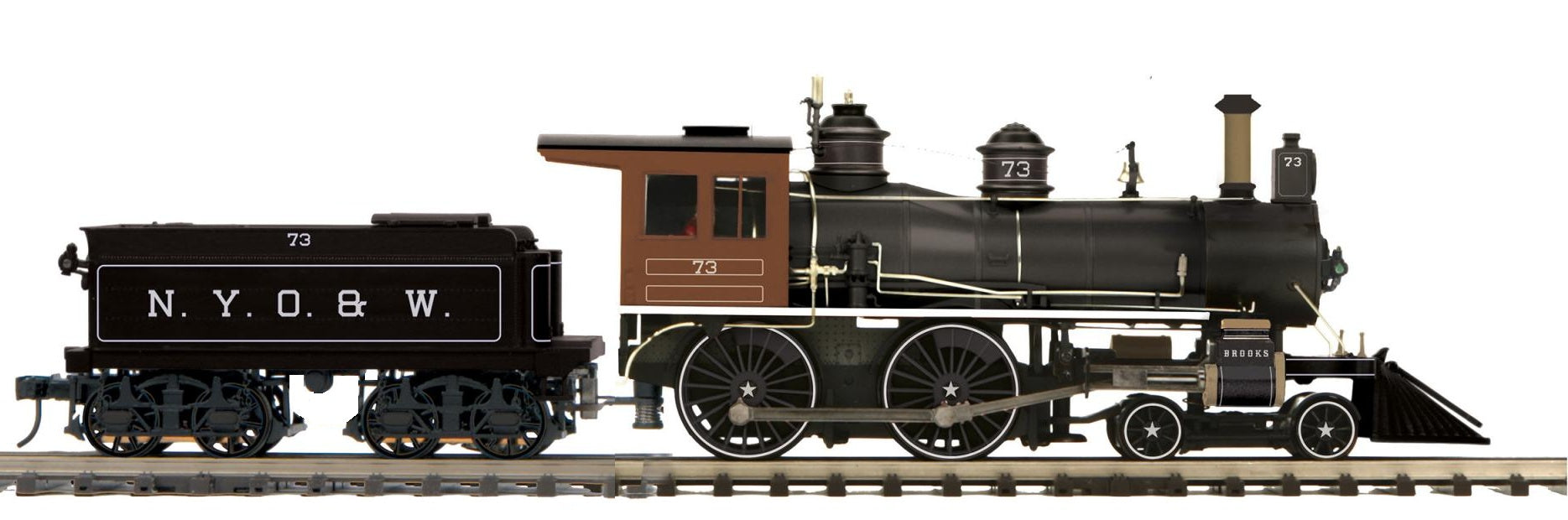 20-30110-1 NEW YORK ONTARIO & WESTERN G-CLASS 4-4-0 AMERICAN #73-O