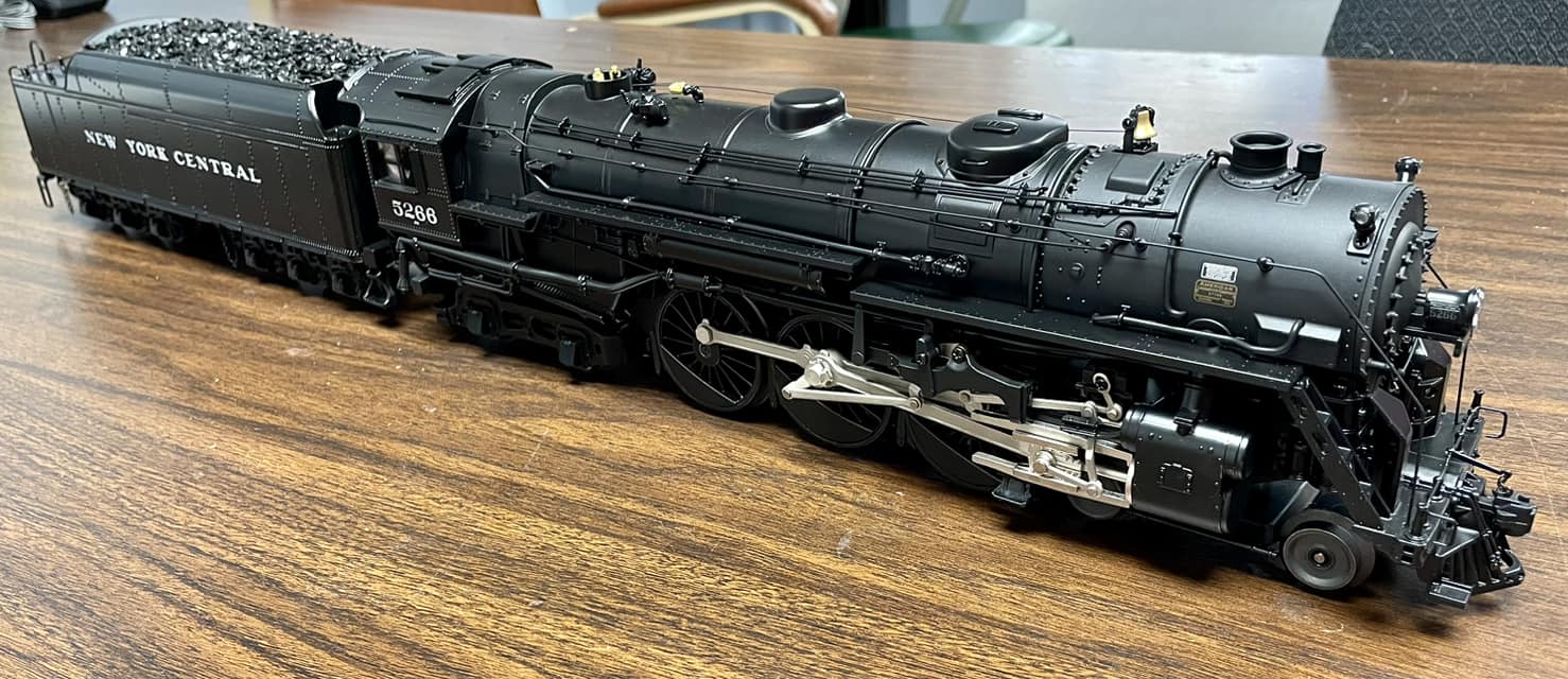 20-3873-1 NEW YORK CENTRAL "JUBILEE" J1c HUDSON STEAM LOCOMOTIVE #5266-O