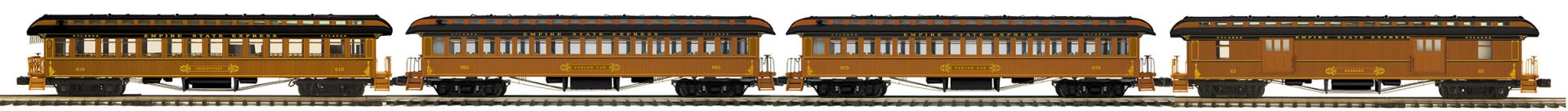 20-62099 NEW YORK CENTRAL & HUDSON RIVER 64' WOODSIDE PASSENGER CAR SET-O