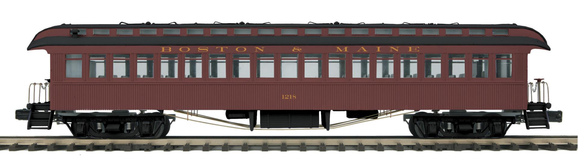 20-62116 BOSTON & MAINE RAILROAD 64' WOODSIDE PASSENGER CAR-O