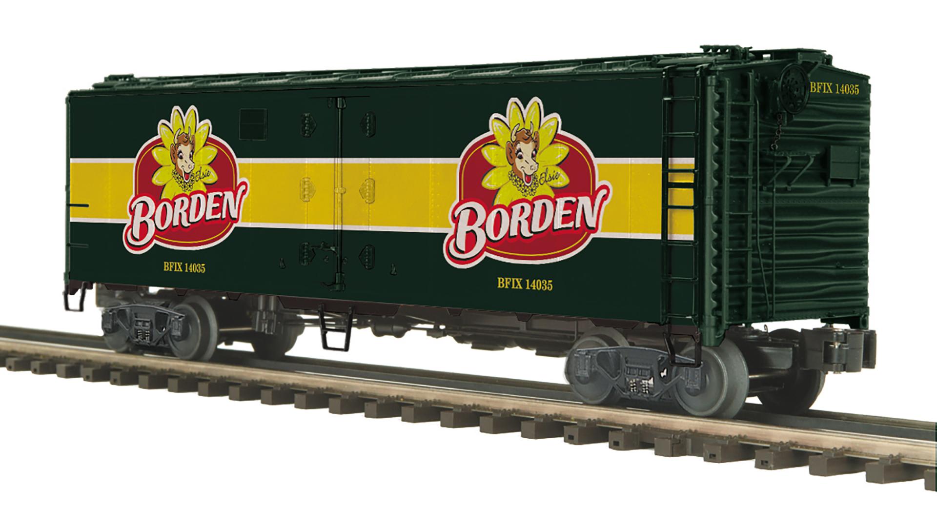 20-94842 BORDEN'S MILK 40' STEEL REEFER-O