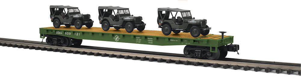 20-95672 US ARMY FLAT CAR-O