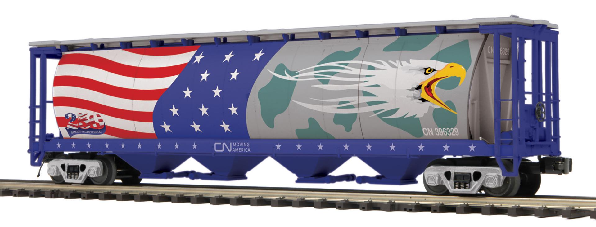 20-96900 CANADIAN NATIONAL 100 TON SCREAMING EAGLE HOPPER-O