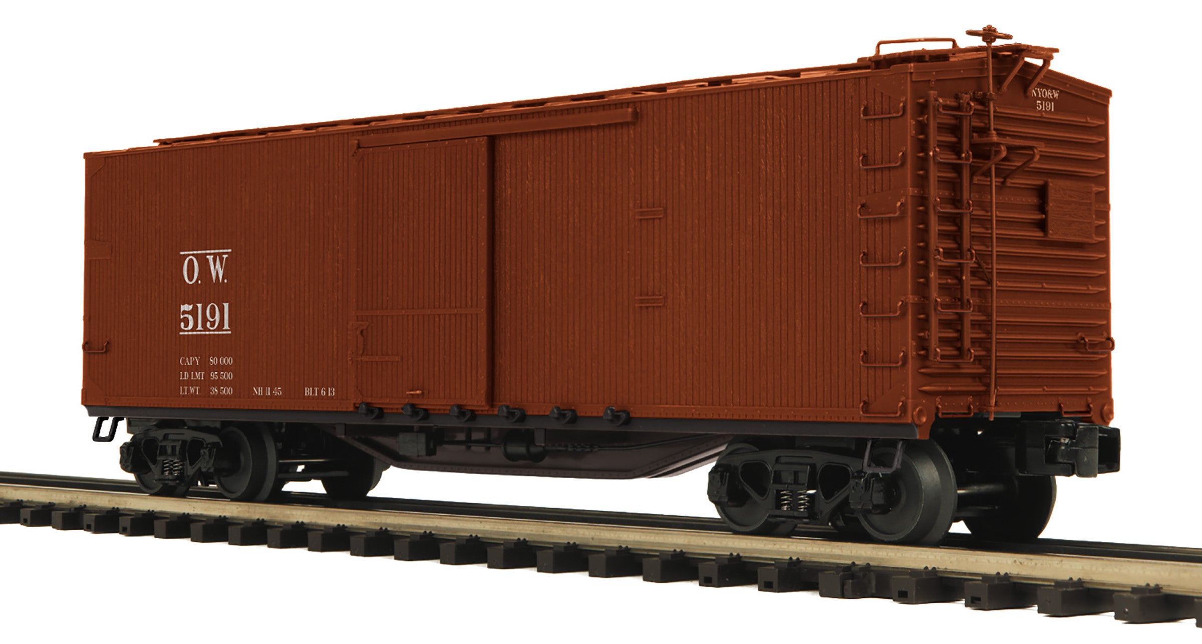 20-99360 NEW YORK ONTARIO & WESTERN WOOD-SIDE BOXCAR #5191-O