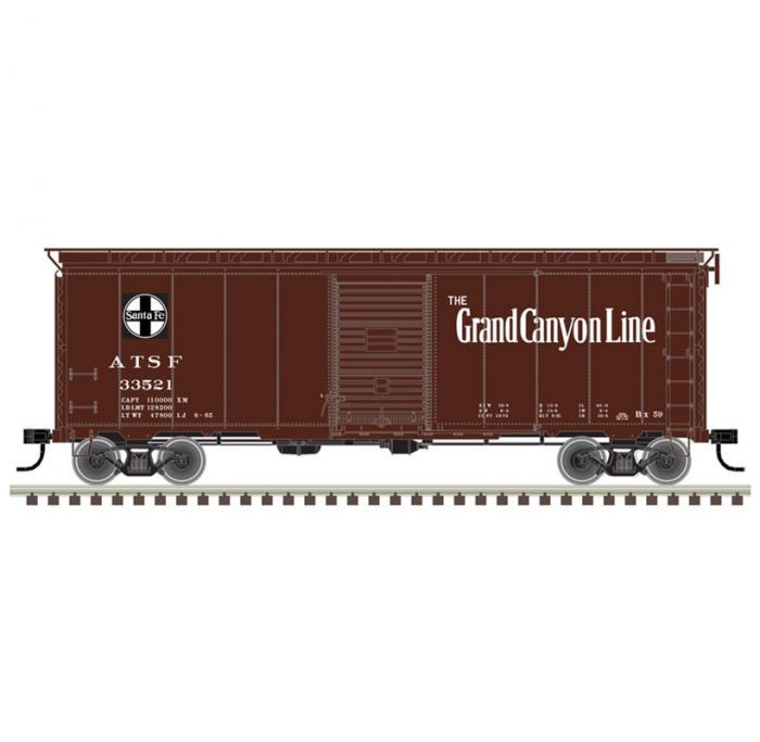 20004782 SANTA FE 40' BOXCAR-HO