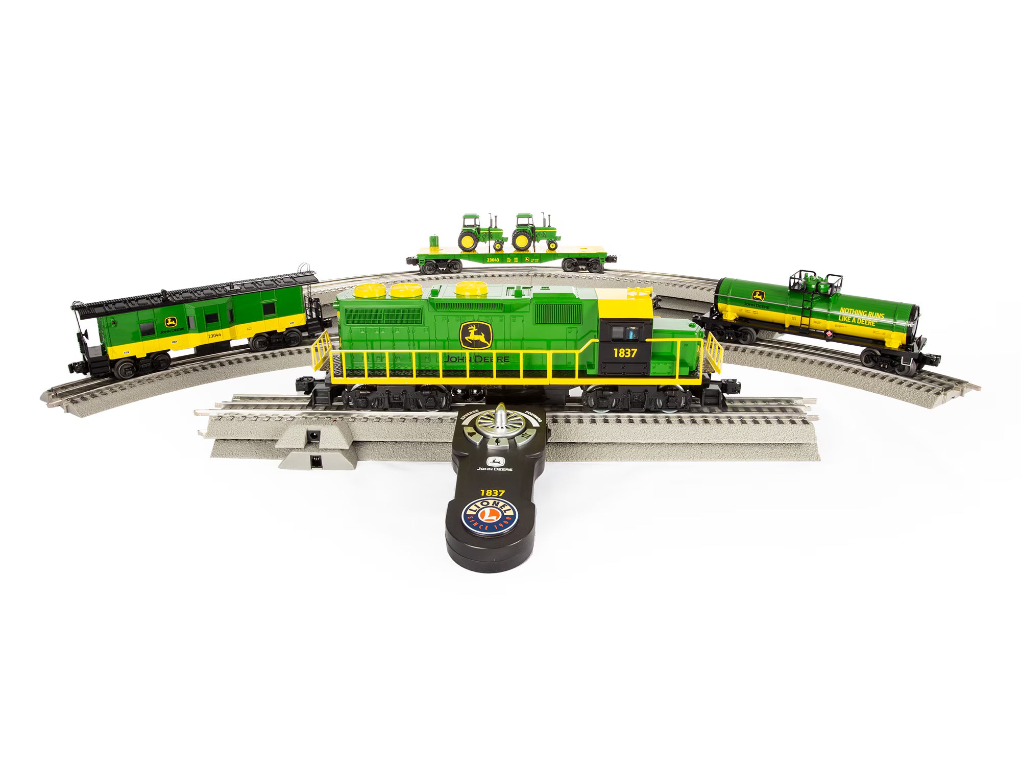 2123040 JOHN DEERE DIESEL FREIGHT TRAIN SET-O