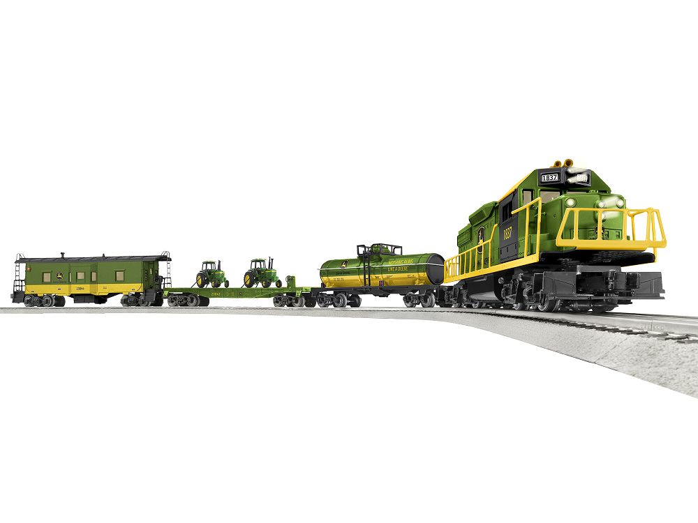 2123040 JOHN DEERE DIESEL FREIGHT TRAIN SET-O